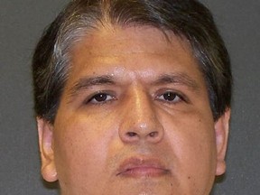 This undated photo provided by the Texas Department of Criminal Justice shows Ruben Ramirez Cardenas. Mexican citizen Cardenas is set for execution in Texas Wednesday, Nov. 8, 2017, for the 1997 abduction-slaying of his 16-year-old cousin in the Texas Rio Grande Valley. Cardenas' lawyers have appealed to the courts, arguing evidence in his case should undergo new more sophisticated DNA testing because the tests of two decades ago that pointed him to the slaying may not be reliable. (Texas Department of Criminal Justice via AP)