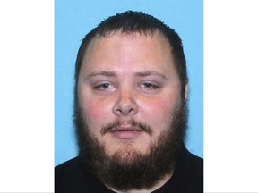 FILE - This undated file photo provided by the Texas Department of Public Safety shows Devin Patrick Kelley, the suspect in the shooting at First Baptist Church in Sutherland Springs, Texas, on Sunday, Nov. 5, 2017. Five years before Kelley opened fire on the Baptist church in Texas, killing more than two dozen people, the former Air Force airman faced a military jury after pleading guilty to choking his then-wife and cracking her son's skull. His sentence: 12 months confinement and a bad conduct discharge.(Texas Department of Public Safety via AP, File)