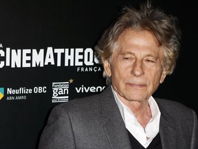 FILE - In this Oct. 30, 2017 photo director Roman Polanski poses during a photo call  to the screening of "Based on a true story" in Paris, France. Swiss prosecutors say they won't pursue an investigation of Oscar-winning director Roman Polanski over allegations by a German woman that he raped her when she was a teenager 45 years ago. Prosecutors in the Swiss capital, Bern, said Wednesday Nov. 8, 2017 that the alleged crime of sexual actions with children has long since fallen under the statute of limitations, which was 15 years at the time.  (AP Photo/Francois Mori,file)