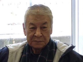 Gordon Albert, an elder from the Sweetgrass First Nation in Saskatchewan, is shown in a family handout photo.