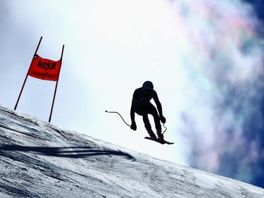 France's Brice Roger competes in the Birds of Prey World Cup downhill race in Beaver Creek, Colorado, on Dec. 2.