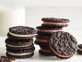 Homemade Oreo cookies