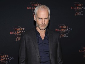 FILE - In this Nov. 7, 2017 file photo, Martin McDonagh attends the premiere of "Three Billboards Outside Ebbing, Missouri" at BAM Cinema, in New York. The central character in "Three Billboards Outside Ebbing, Missouri" probably wouldn't exist without Frances McDormand, and writer-director McDonagh says such strong characters and actresses are something to celebrate in an industry reeling from revelations of widespread sexual misconduct. The film was nominated for six Golden Globes and four Screen Actors Guild Awards this week.