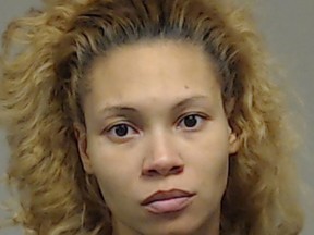 This undated photo provided by The Collin County Texas Sheriff's Department shows Brooke Craig. Craig, a North Texas woman is facing a capital murder charge in the fatal shooting of a 7-year-old child. Police say Brooke Craig was arrested early Friday, Dec. 29, 2017, in a dead-end street in Frisco, a Dallas suburb, after leading police on a car chase. (Collin County Sheriff's Department via AP)
