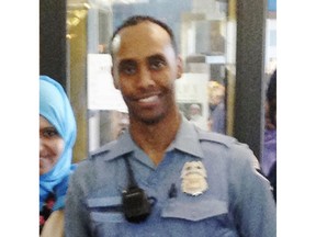 FILE - In this May 2016 image provided by the City of Minneapolis, police officer Mohamed Noor poses for a photo at a community event welcoming him to the Minneapolis police force. Noor fatally shot Justine Damond, an Australian native on July 15, 2017. Hennepin County Attorney Mike Freeman, a Minnesota prosecutor said he doesn't yet have enough evidence to charge Noor who killed Damond, blaming investigators who "haven't done their job." (City of Minneapolis via AP, File)
