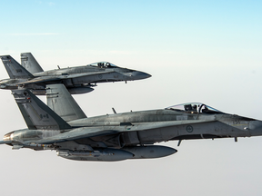 As an interim measure, the Liberal government says it will upgrade Canada’s aging fleet of CF-18 Hornets with 18 equally aging Australian F-18 Hornets.