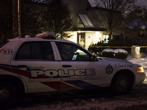 Police secured the home of Apotex founder Barry Sherman and wife, Honey Sherman after they were found dead on Friday, December 15, 2017.