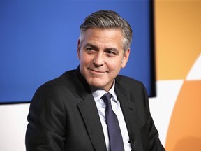 Clooney is at it again.