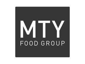 The corporate logo of MTY Food Group Inc. (TSX:MTY) is shown.