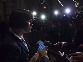 Ottawa has posted draft regulations designed to allow the federal government to produce reports that give a nation-wide overview of medical assistance in dying. Minister of Health Ginette Petitpas Taylor speaks with the media outside the House of Commons, in Ottawa on Thursday, November 30, 2017.