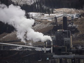 A coal mining operation in Sparwood, B.C., is shown on Wednesday, Nov. 30, 2016. Canada's national pension fund manager is among a group of Canadian companies who are undermining the federal government's international anti-coal alliance by investing in new coal power plants overseas, an environmental organization says.