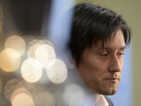 Czech football star Tomas Rosicky overcomes emotions after announcing his retirement during the press conference in Prague, Czech Republic, on Dec. 20, 2017. Rosicky, former Arsenal midfielder, ends his career at age of 37.
