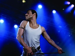 Rami Malek as Freddie Mercury.