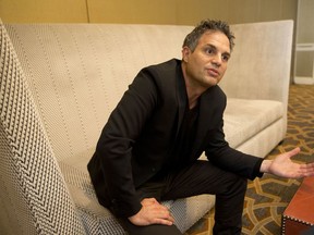 In this Dec. 8, 2017 photo, actor and environmental advocate Mark Ruffalo speaks during an interview in Atlanta. Ruffalo said he is disgusted with President Donald Trump's plan to shrink two sprawling Utah national monuments by nearly two-thirds and said that Trump's decision was a "slap in the face" to Native Americans.