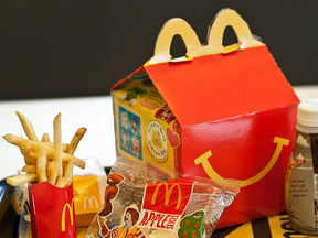 In recent years, McDonald's has added healthier elements like apple slices and low-fat yogurt to its Happy Meals.