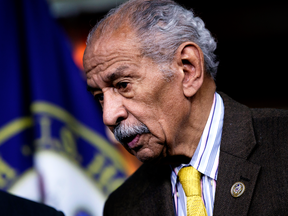 Rep. John Conyers, D-Mich., said in a statement read Tuesday on the floor of the House that he was resigning “to preserve my legacy and good name.”