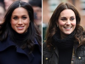 Meghan Markle is 36 and Catherine, the Duchess of Cambridge, is 35.