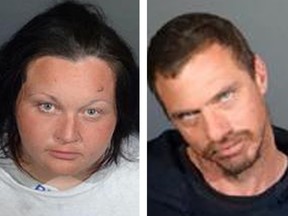 Sarah Nilson and Vincente Calogero have been arrested on suspicion of trying to sell their own kids for drugs, sheriff's officials said on Monday, Dec. 18, 2017.
