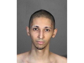 This 2015 booking photo released by the Glendale, Calif., Police Department shows Tyler Raj Barriss. The Los Angeles Police Department confirms it arrested Barriss Friday, Dec. 29, 2017, in connection with a deadly 'swatting' call in Wichita, Kan., Thursday, Dec. 28. Information from Glendale shows that in October, 2015, Barriss was arrested in connection with making a bomb threat to ABC Studios in Glendale. (Glendale Police Department via AP)