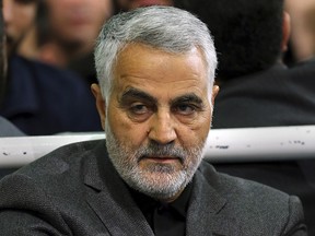 Commander of Iran's Quds Force, Qassem Soleiman in 2015.