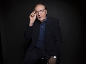FILE - In this Aug. 30, 2016, file photo, author James Patterson poses for a portrait in New York. Patterson is set for a collaboration with the estate of Albert Einstein. The best-selling and prolific novelist is developing a series for middle schoolers focused on Einstein's scientific discoveries.