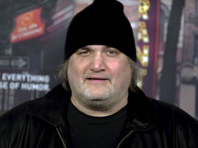 FILE - In this Feb. 15, 2017, file photo, Artie Lange attends the LA Premiere of "Crashing" in Los Angeles. Lange was arrested Tuesday, Dec. 12, 2017, for missing a court appearance. Authorities said Lange failed to appear in Essex County Superior Court for charges stemming from a drug arrest earlier this year.
