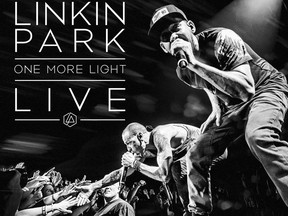 This image released by Warner Bros., shows "One More Light Live" by Linkin Park. (Warner Bros. via AP)
