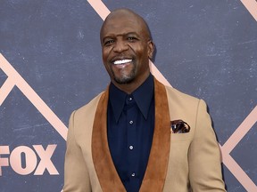 FILE - In this Sept. 25, 2017 file photo, Terry Crews attends 2017 the Fox Fall Party at Catch LA in West Hollywood, Calif.   Crews has filed a lawsuit against the man he claims groped him at a Hollywood party last year.