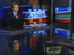This undated image released by Fox Business Network shows Neil Cavuto, host of "Cavuto Coast to Coast," in New York. Fox News is President Donald Trump's favorite venue for interviews but Cavuto, who anchors one hour each weekday on Fox News Channel and two on the Fox Business Network, revealed in an on-air commentary that he won't ask for an interview. (Fox Business Network via AP)