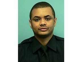 FILE- This undated file photo provided by the Baltimore Police Department shows Detective Sean Suiter. The FBI won't take over an investigation into the homicide of Suiter, who was shot in the head the day before he was to testify before a federal grand jury about a group of indicted officers, the city's top law enforcement official said Wednesday, Dec. 27, 2017.