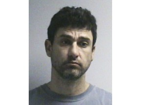 In this photo provided by the Oklahoma Department of Corrections, Boyd R. Quisenberry is pictured in a photo dated July 17, 2017. Quisenberry was allegedly shot by his wife as he allegedly tried to attack her with a knife, two days after he was placed on probation, instead of jailed for assaulting and threatening to kill her, according to District Attorney David Prater. (Oklahoma Department of Corrections via AP)