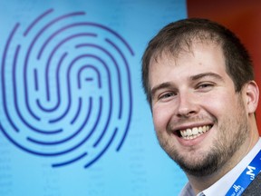 David Decary-Hetu, assistant professor of criminology at the University of Montreal, is seen on Friday, November 3, 2017 in Montreal. Technological advances in artificial intelligence are fuelling a new race between hackers and those toiling to protect cybersecurity networks.THE CANADIAN PRESS/Paul Chiasson