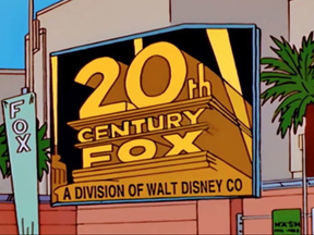 The Simpsons predicted the sale of Fox to Disney 20 years ago.