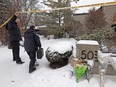 Homicide detectives take lead in Honey and Barry Sherman probe in North York on Old Colony Rd in Toronto on Monday December 18, 2017.