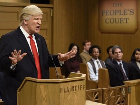 Baldwin as Trump on SNL.