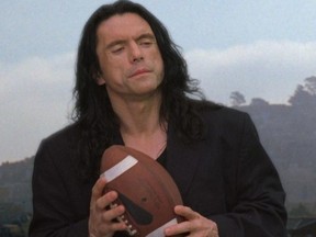 The great Tommy Wiseau in The Room.