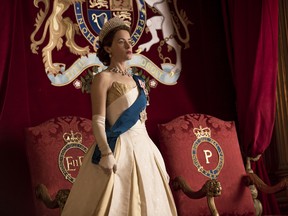 Claire Foy in The Crown.