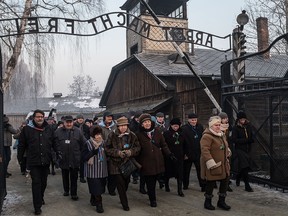 Holocaust survivors returned to former Nazi concentration camp Auschwitz in Poland to attend a ceremony marking the 72nd anniversary of its liberation.