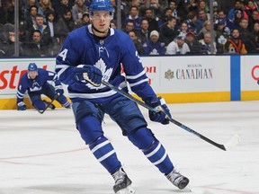 Toronto Maple Leafs centre Auston Matthews skates against the Vancouver Canucks on Jan. 6.