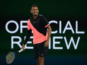 No review needed: Nick Kyrgios defeated Jo-Wilfried Tsonga in the third round of the 2018 Australian Open on Jan. 19, 2018.