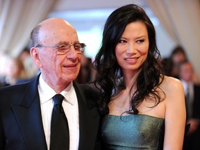 Rupert Murdoch and Wendi Deng on May 3, 2010 in New York City.
