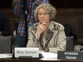 Conflict of Interest and Ethics Commissioner Mary Dawson appears before the House of Commons Access to Information, Privacy and Ethics committee in Ottawa, Wednesday January 10, 2018.