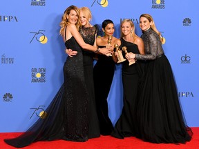 Laura Dern, Nicole Kidman, Zoe Kravitz, Reese Witherspoon and Shailene Woodley. Queens.