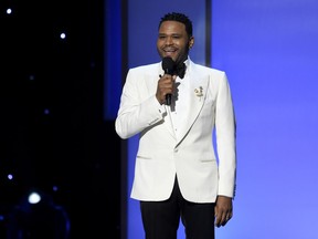 Host Anthony Anderson speaks at the 49th annual NAACP Image Awards at the Pasadena Civic Auditorium on Monday, Jan. 15, 2018, in Pasadena, Calif.