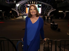SAG Awards Executive Producer Kathy Connell poses for a portrait at the 24th Annual Screen Actors Guild Awards Ceremony "Cocktails with the SAG Awards" behind the scenes event at the Shrine Auditorium and Expo Hall on Thursday, Jan. 18, 2018, in Los Angeles.