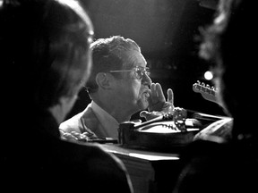 FILE - In this March 18, 1974, file photo, country legend Roy Acuff performs during the Grand Ole Opry's last show at Ryman Auditorium in Nashville, Tenn. A fiddle that Goodwill believes was once owned by Acuff is expected to generate thousands of dollars for the charitable organization in the Kansas City area. The Kansas City Star reports Thursday, Jan. 4, 2018, that the fiddle was donated anonymously to Goodwill of Western Missouri and Eastern Kansas and is being sold in an online auction. Acuff died in 1992 at age 89.