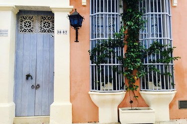 Homes in Cartagena have beautiful details.