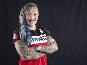 Canada's ambition "to contend for No. 1" at the Pyeongchang Olympics is a shift from the two previous Winter Games, where the publicly stated goal by the country's top sport officials was to finish first in the race for the most medals. Canadian Olympic athlete Kaillie Humphries poses for a photo at the Olympic Summit in Calgary on Saturday, June 3, 2017.