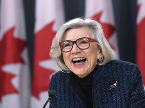 Outgoing Chief Justice of the Supreme Court of Canada Beverley McLachlin speaks during a news conference on her retirement in Ottawa on Friday, Dec. 15, 2017. A legal thriller by the recently retired chief justice of the Supreme Court of Canada will be published May 1.