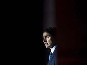Prime Minister Justin Trudeau holds a press conference in Guangzhou, China on Thursday, Dec. 7, 2017. Prime Minister Justin Trudeau wouldn't commit Tuesday to testifying at a special meeting of the House of Commons ethics committee about his controversial trip to the Aga Khan's private island in the Bahamas.